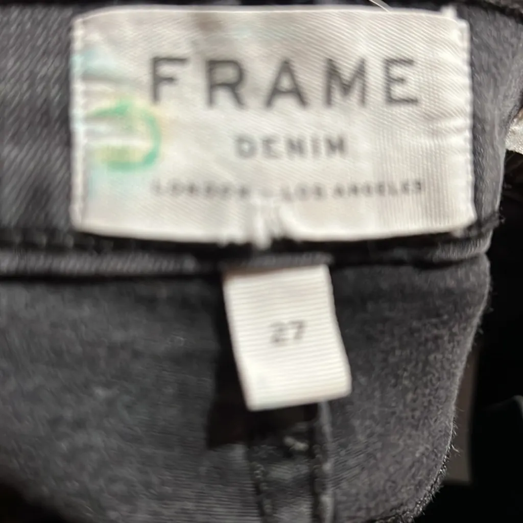 Frame black gray le high skinny jeans - Image 8