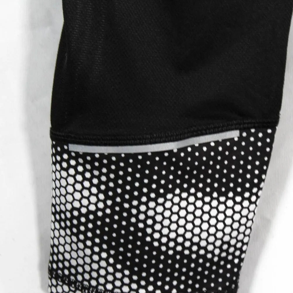 Camo Polka Dot Gray Black White Athletic Leggings Size M - Image 8