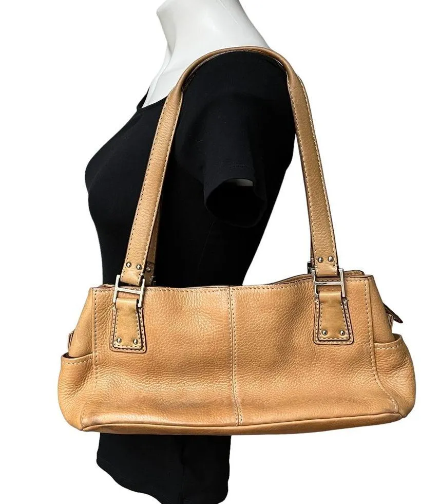 Fossil 1954 Baguette Style Pebble Leather Shoulder Bag - Image 3