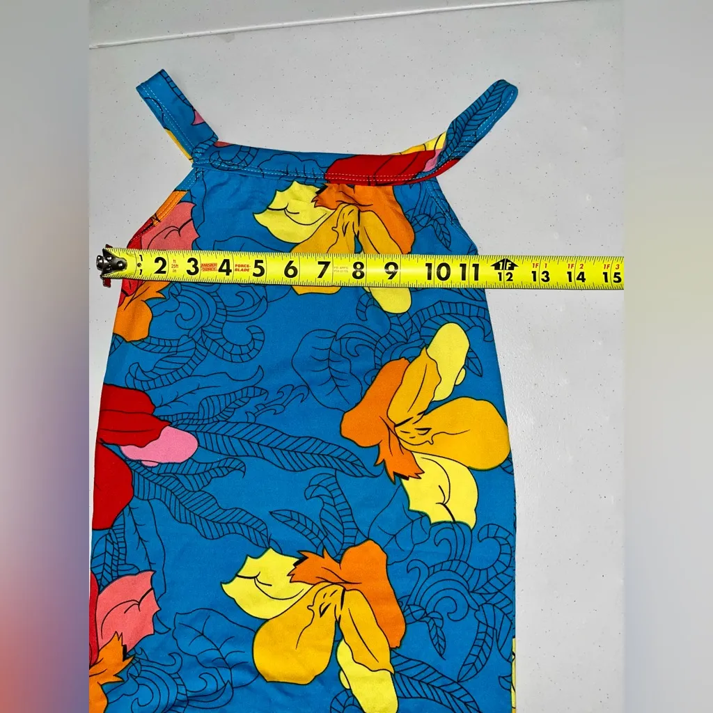 💙 Tropical Floral Maxi Dress - Image 7