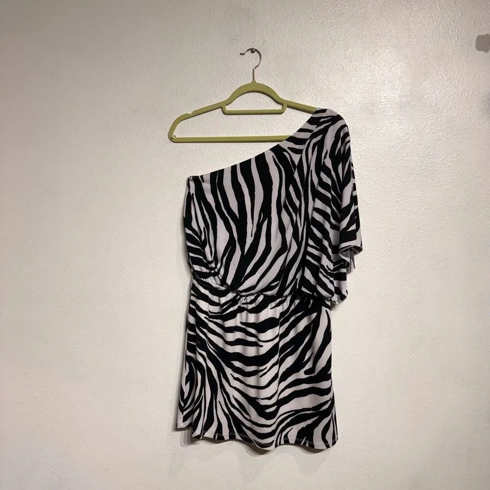 Ruby Rox  Zebra Print Mini Dress Sz M - Image 2