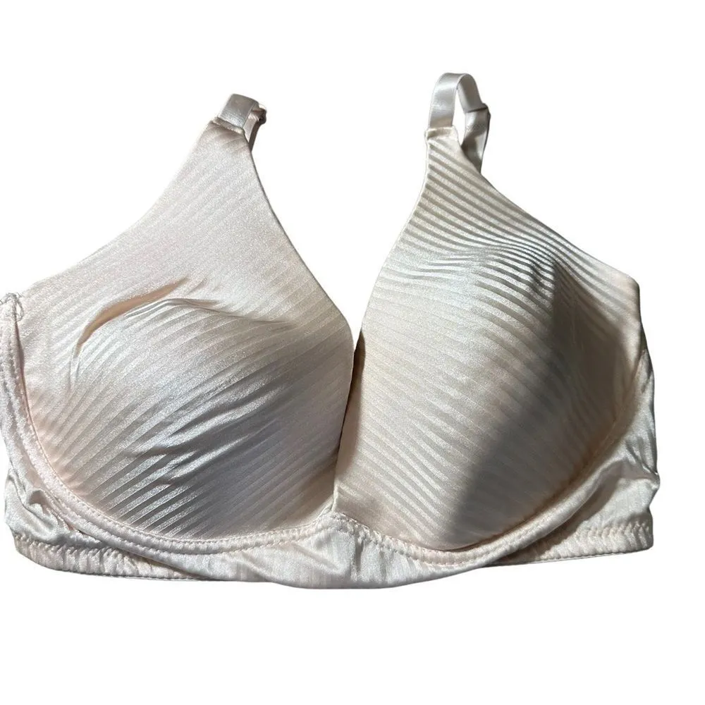 Adrienne Vittadini  LIGHT PINK  FULL‎ COVERAGE NO WIRE SIZE 38DD BRA - Image 2