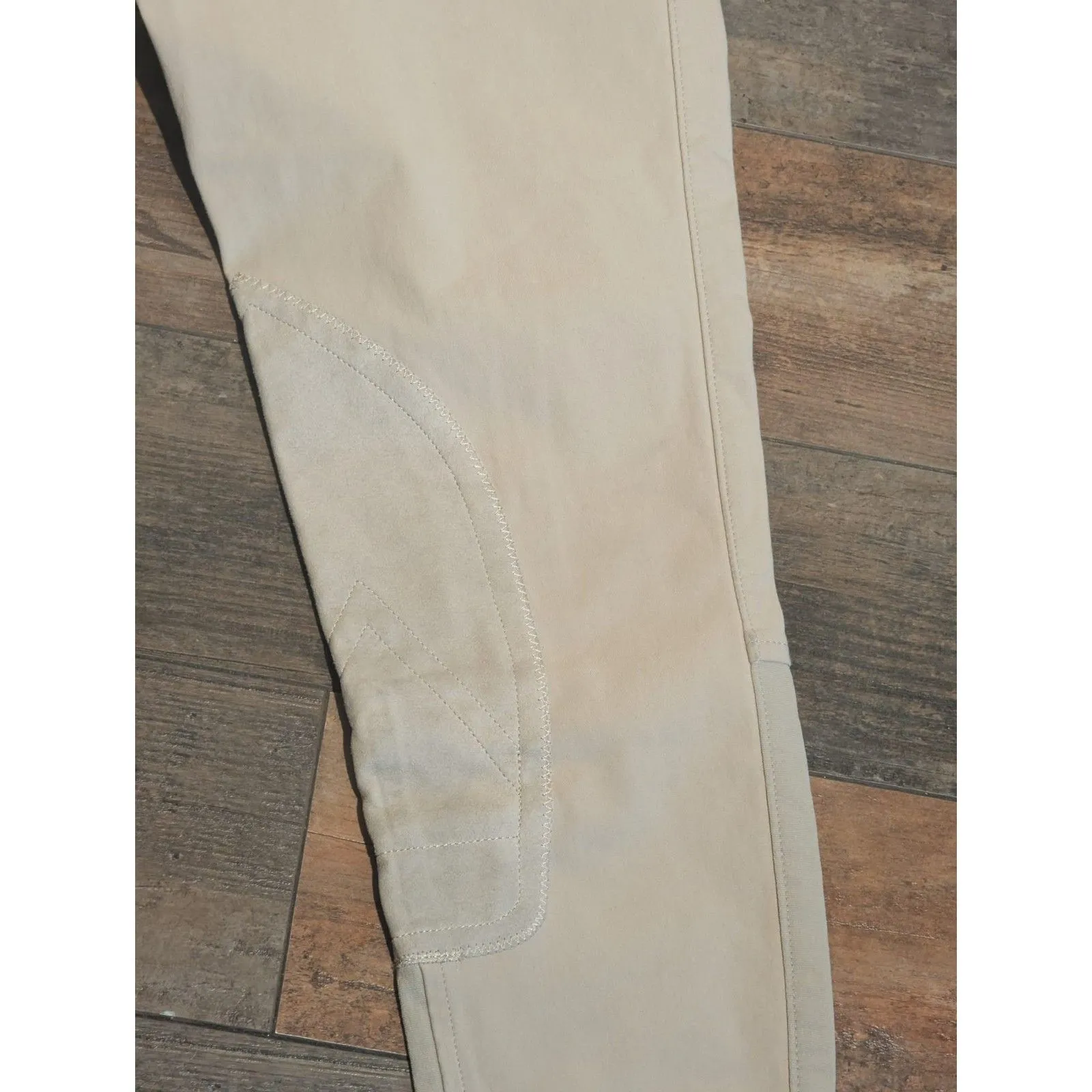 Ariat Pro Series Riding Pants / Breeches - Size US/UK 32R - Tan / Khaki! - Image 4