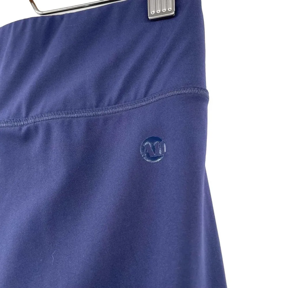 All Access Bandier Biker Shorts High Waisted Center Stage 9in Navy Blue Size XS - Image 6