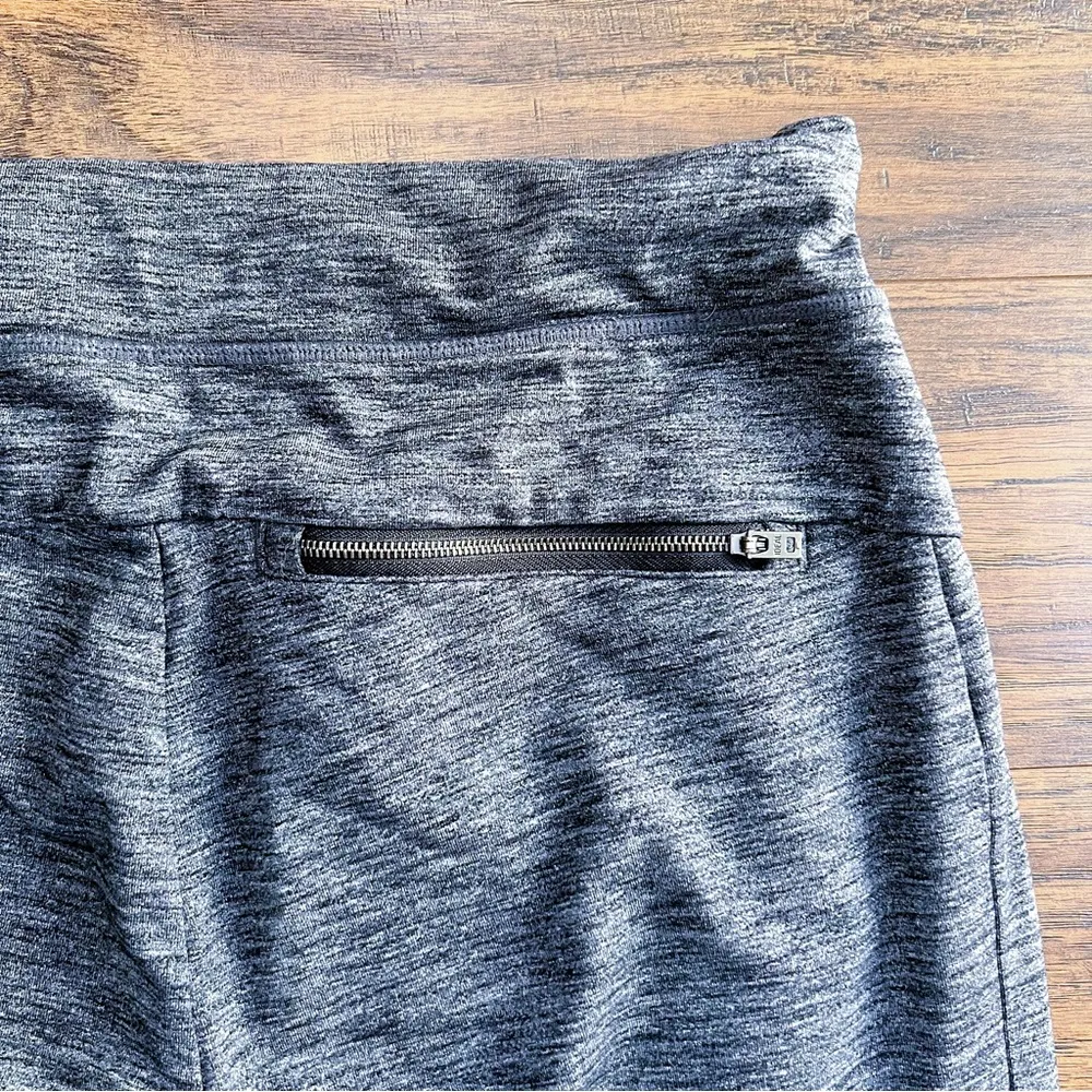 Athleta • Metro Street Jogger pant sweatpants heathered grey knit zipper ankle - Image 11