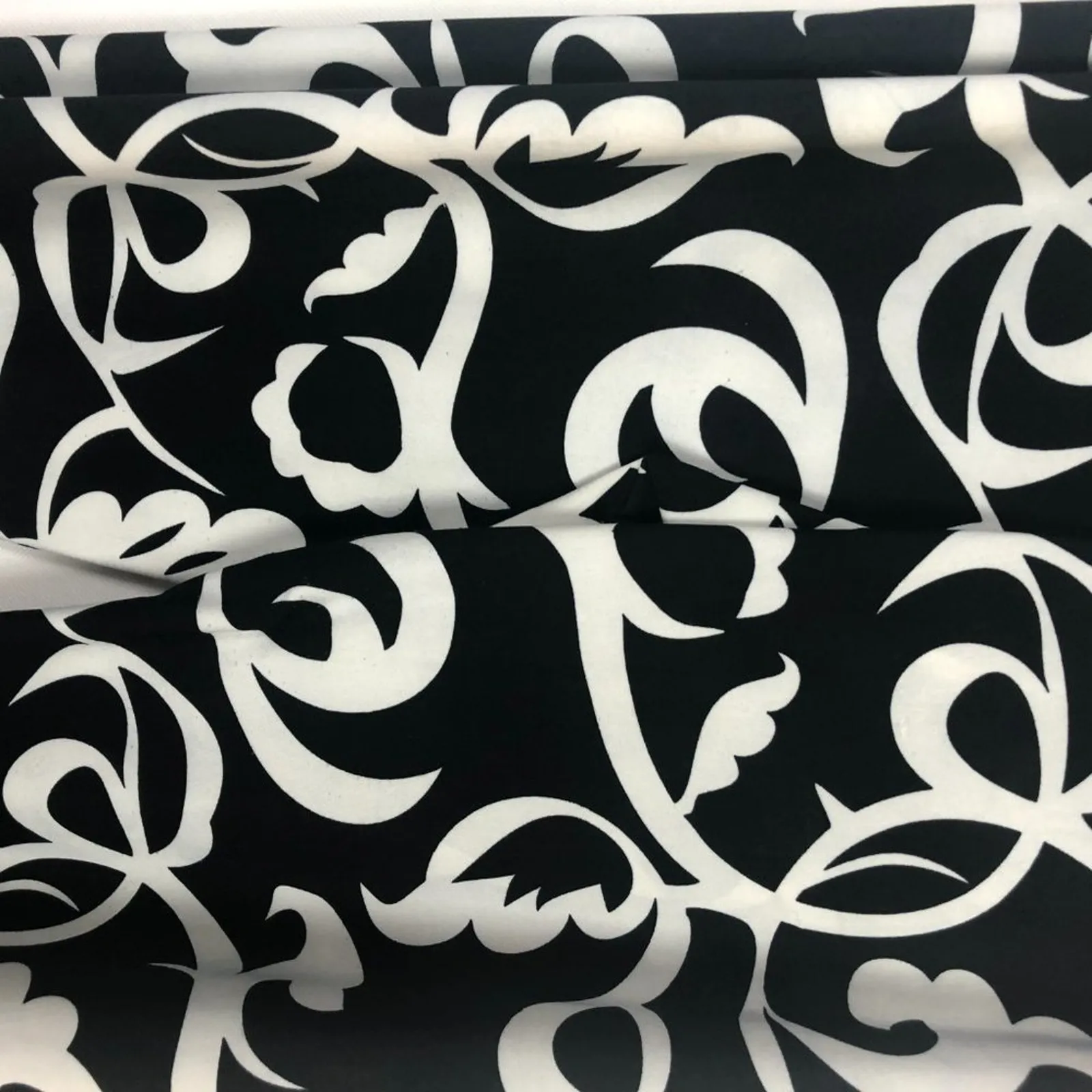 Flirt Pink Women's High Rise Floral Pants Juniors XL Black - Image 11