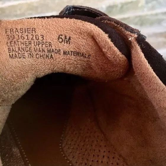 New Brown Leather Frasier Shoes  - Image 5