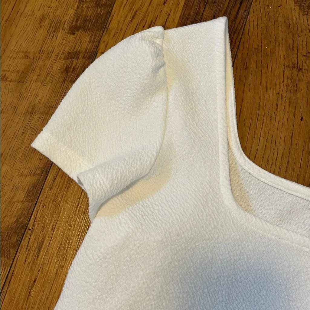 Maeve by Anthropologie White Blouse - Image 4