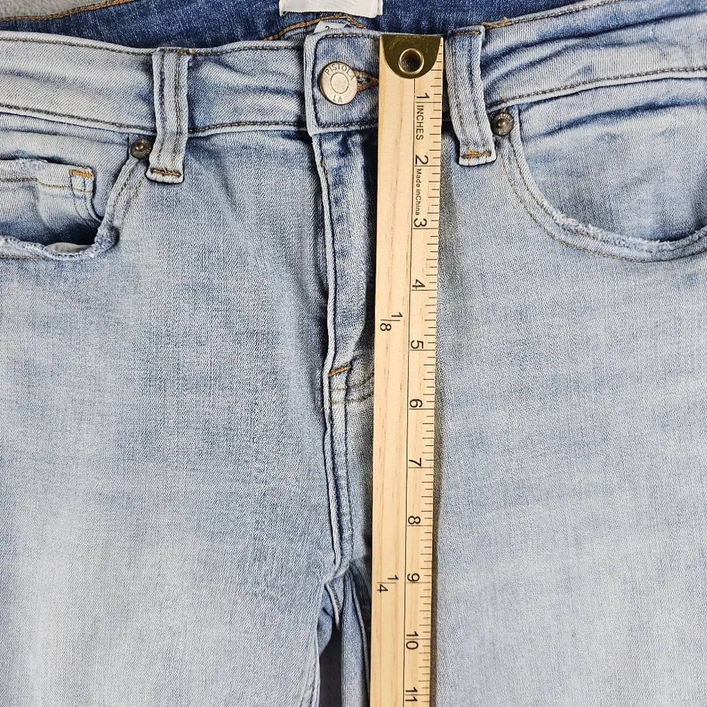 Pistola Arielle Skinny Scissor Cut Hem Jeans Stretch Size 28 - Image 10