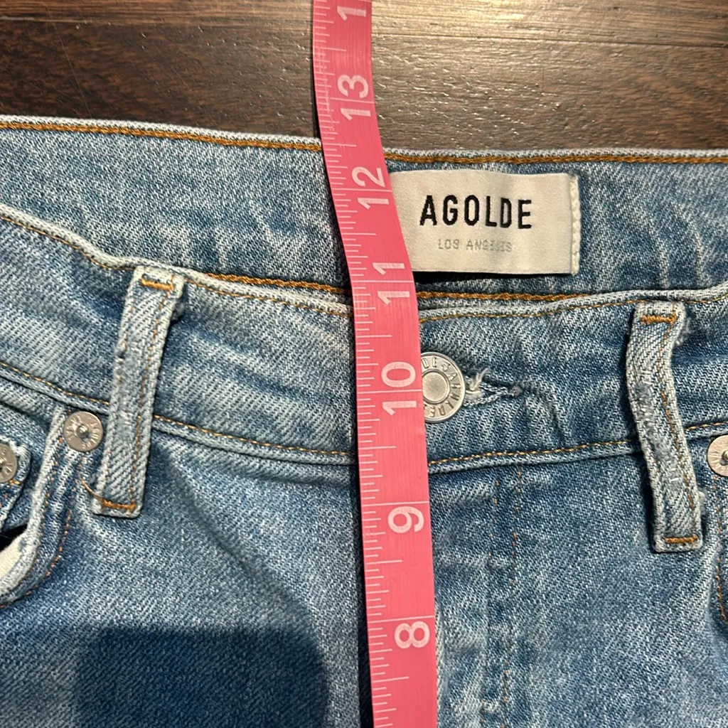 Agolde Nico‎ High Rise Slim Fit Jeans - Image 6