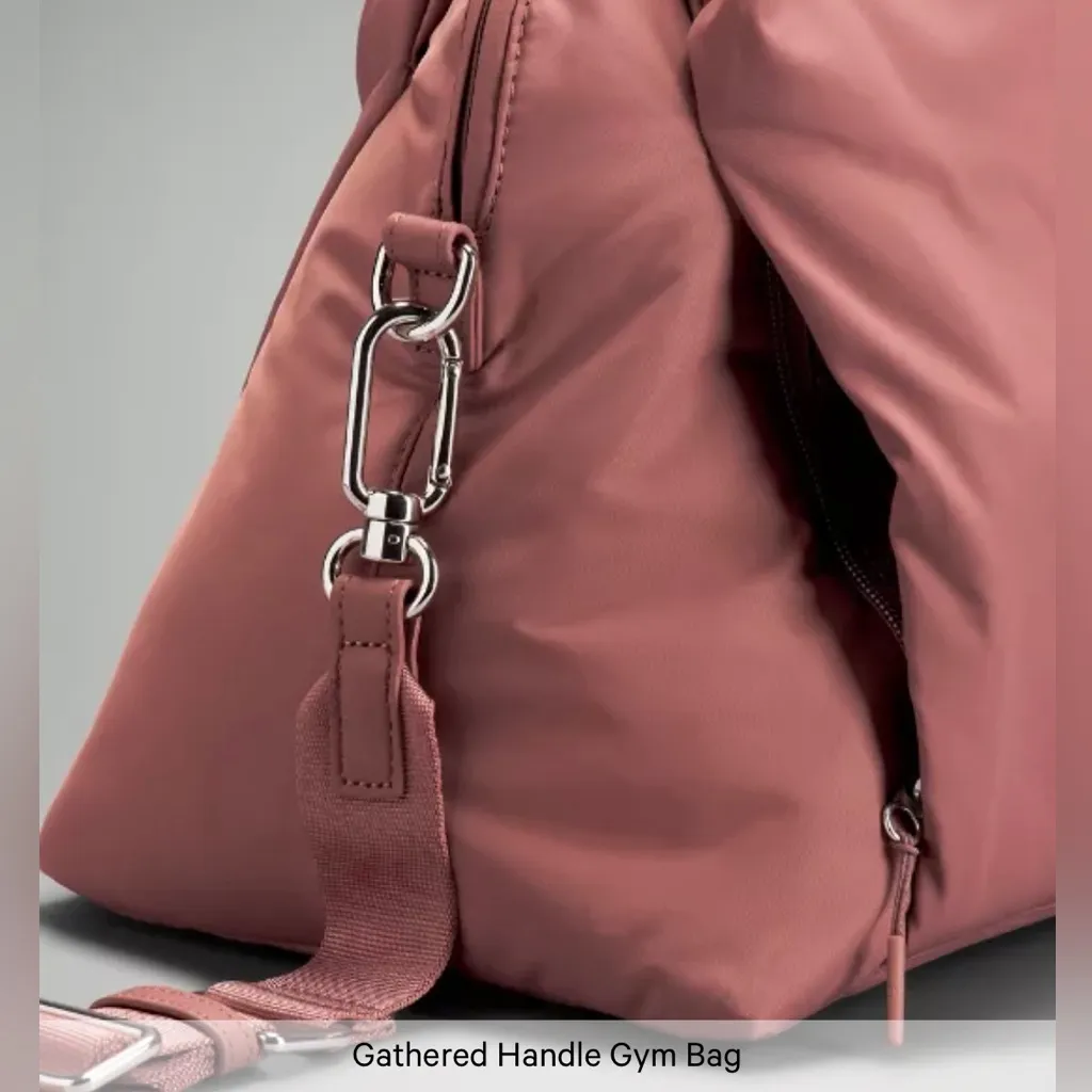 Lululemon Gathered Handle Gym Bag Vol 14L in Spiced Chai ( mauve pink ) - Image 14