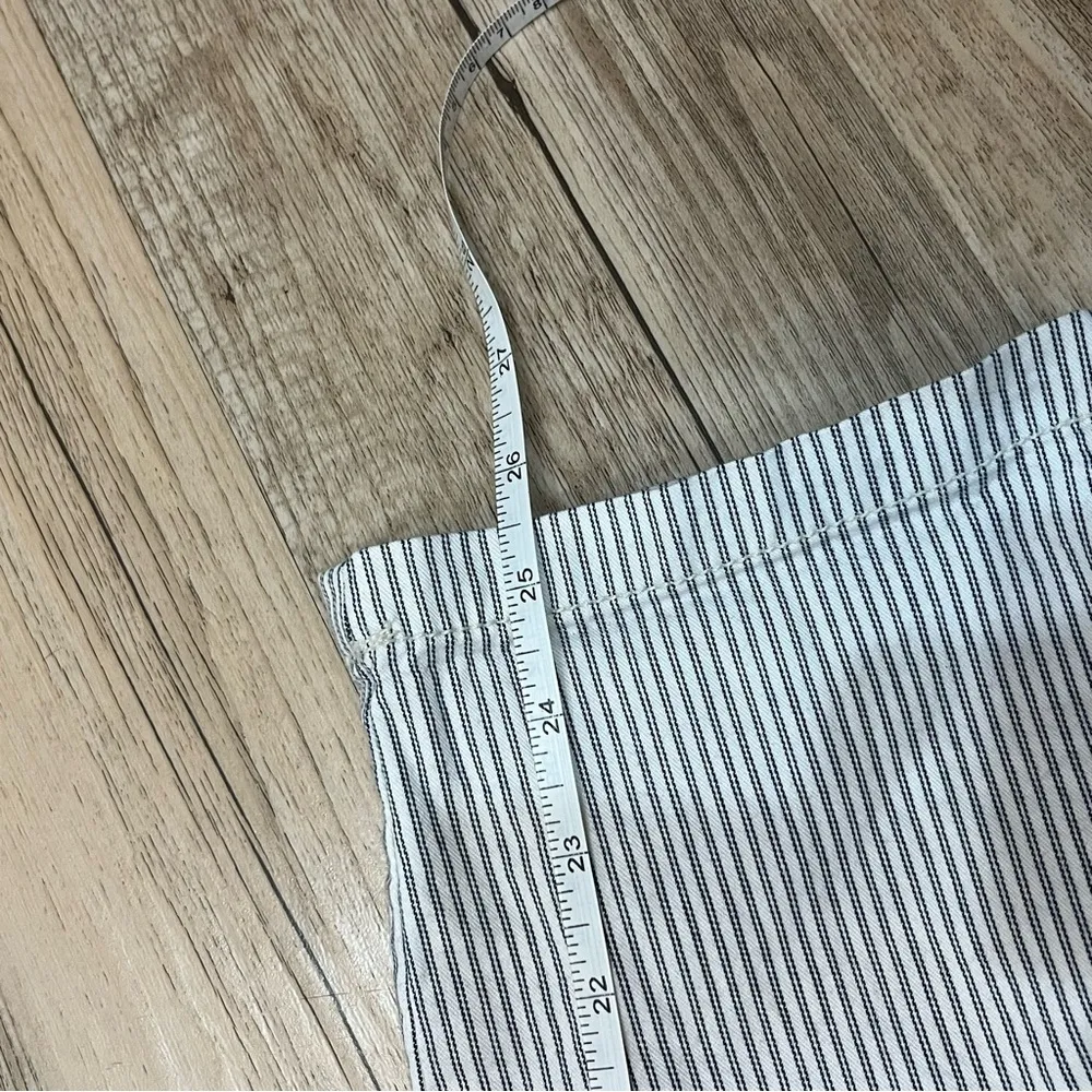 GAP Girlfriend Stripe Khakis Striped Women's Pants railroad Sz 4 - Image 8