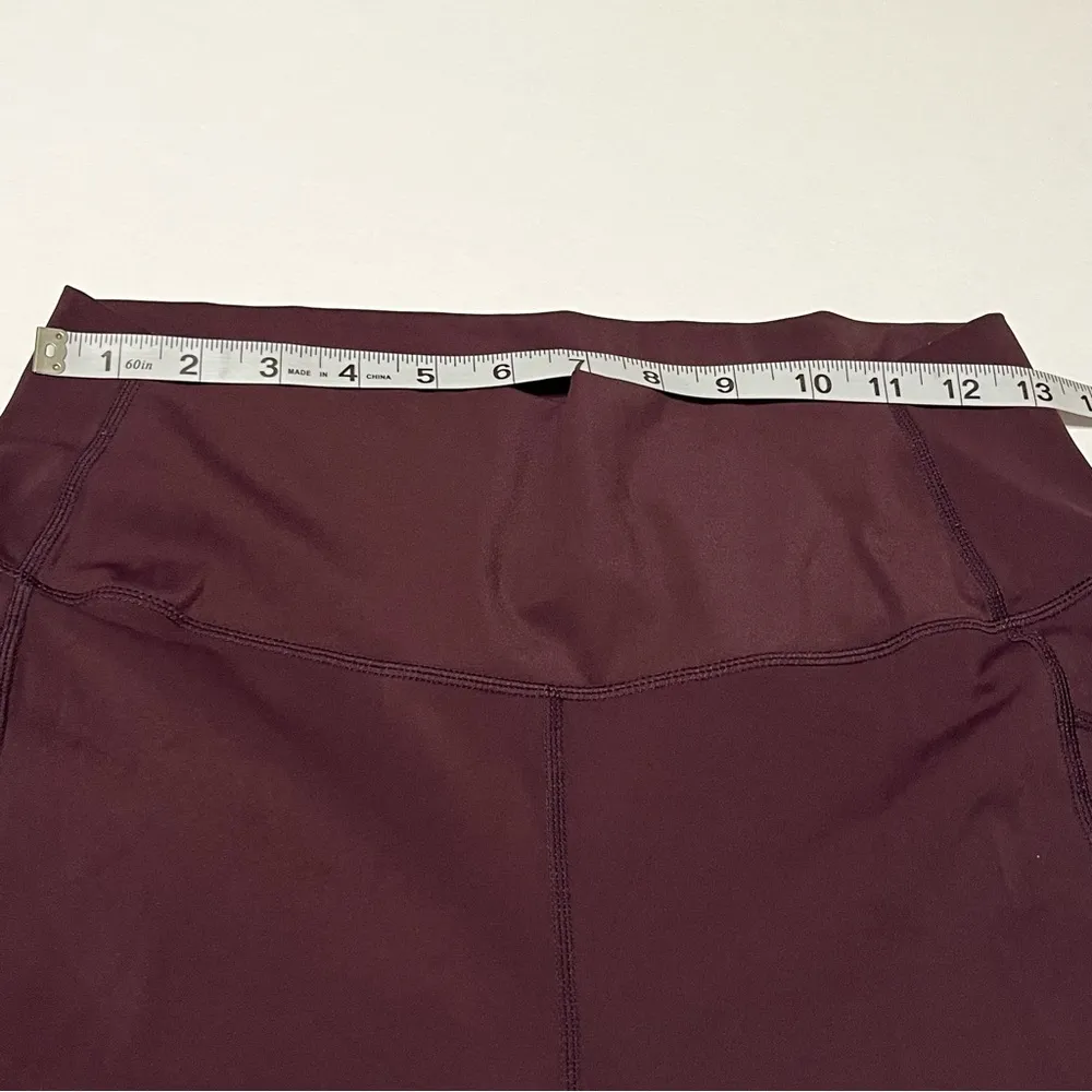 ZYIA Active Womens Size 12 Purple Capri Leggings Cropped Athletic Activewear Gym - Image 5