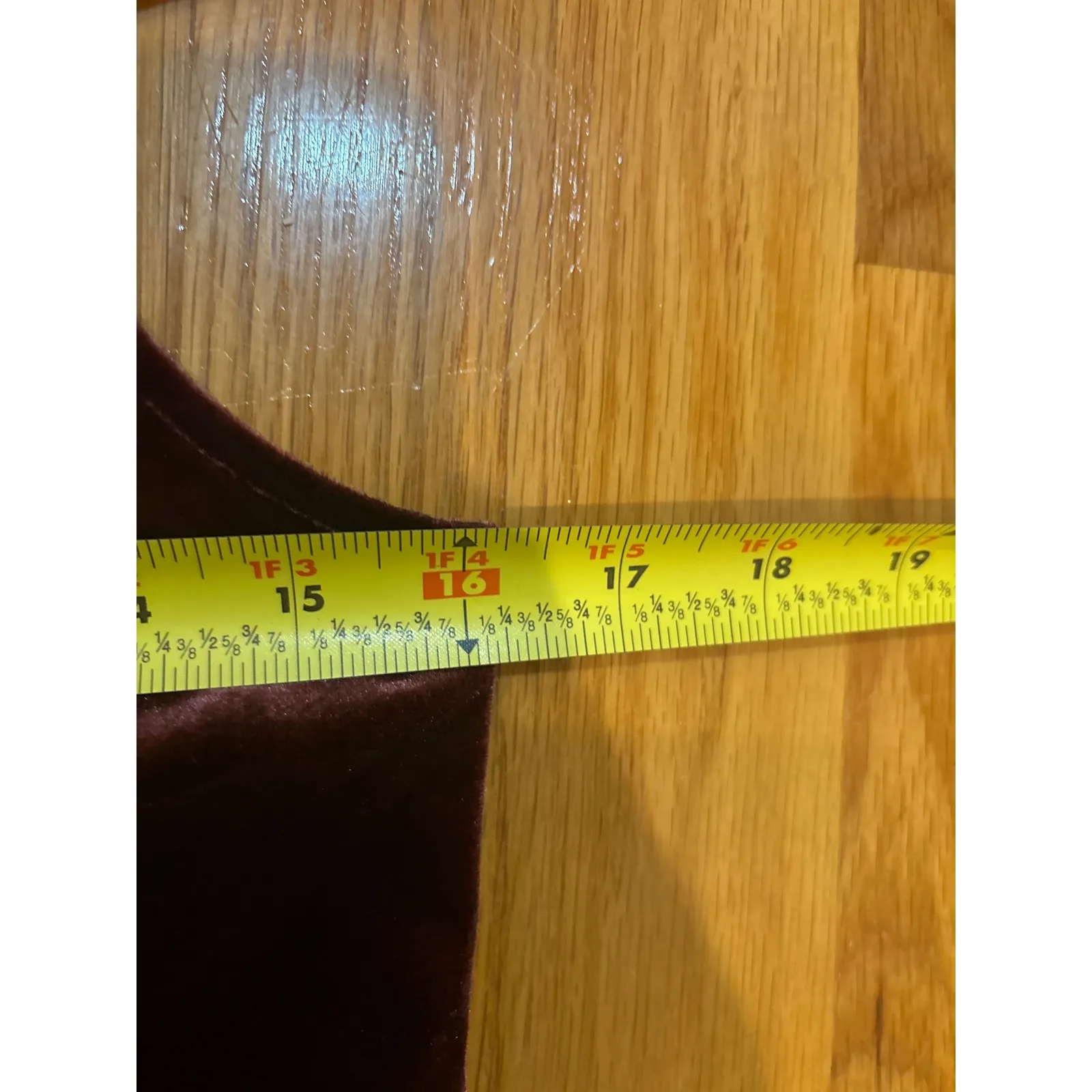 Uniqlo Velvet Slip Dress Burgundy Mini Spaghetti Strap Size S - Image 5