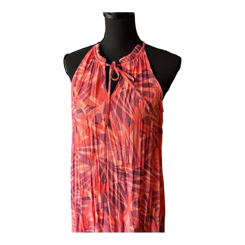 Nine West Pink Halter Maxi Sundress - Image 5