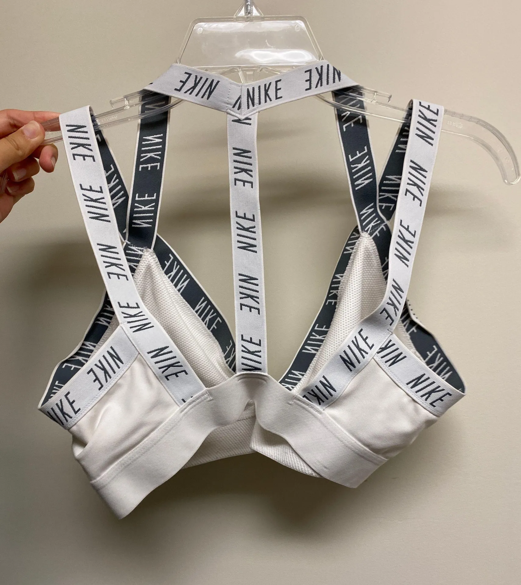 Nike Sports Bra White - Image 2