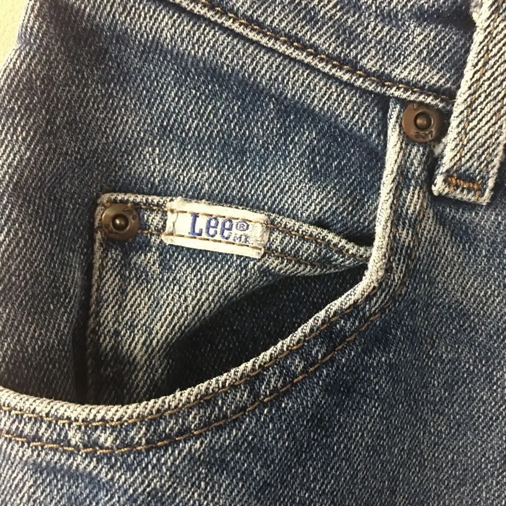 Vintage Lee Dark Wash Mom Jeans Size 26 GUC - Image 9