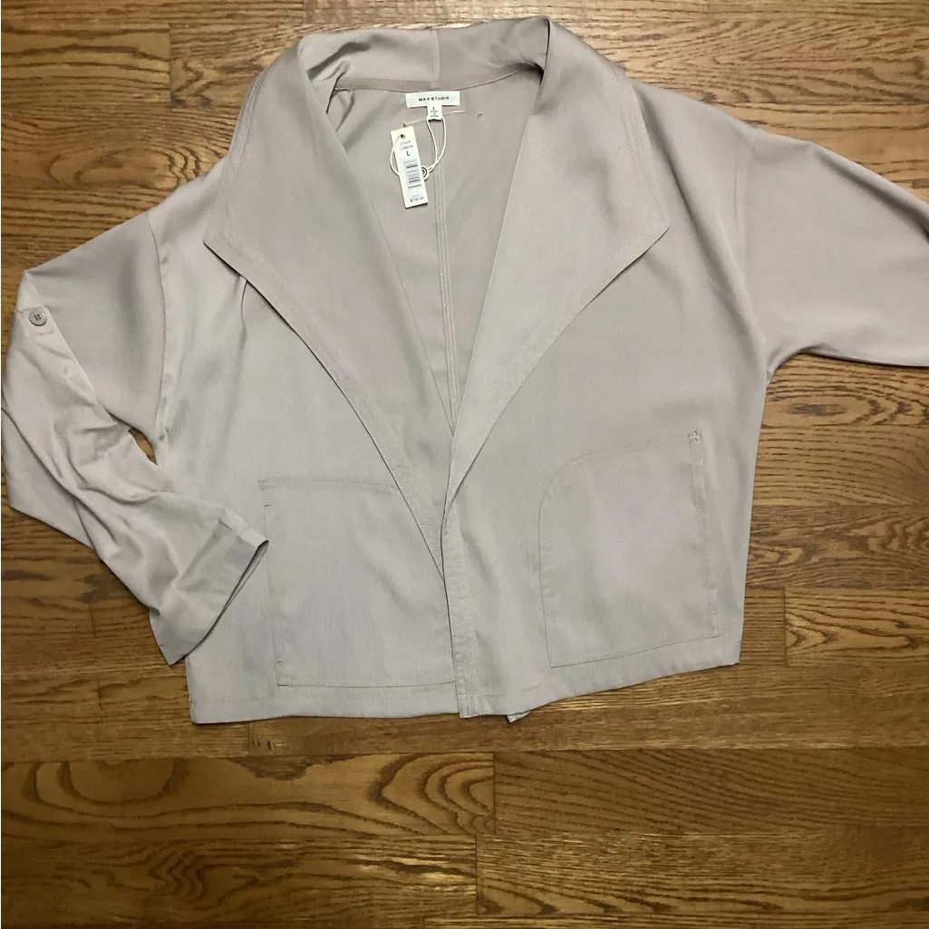 Max Studio  jacket/open blazer. Size Large - Image 10