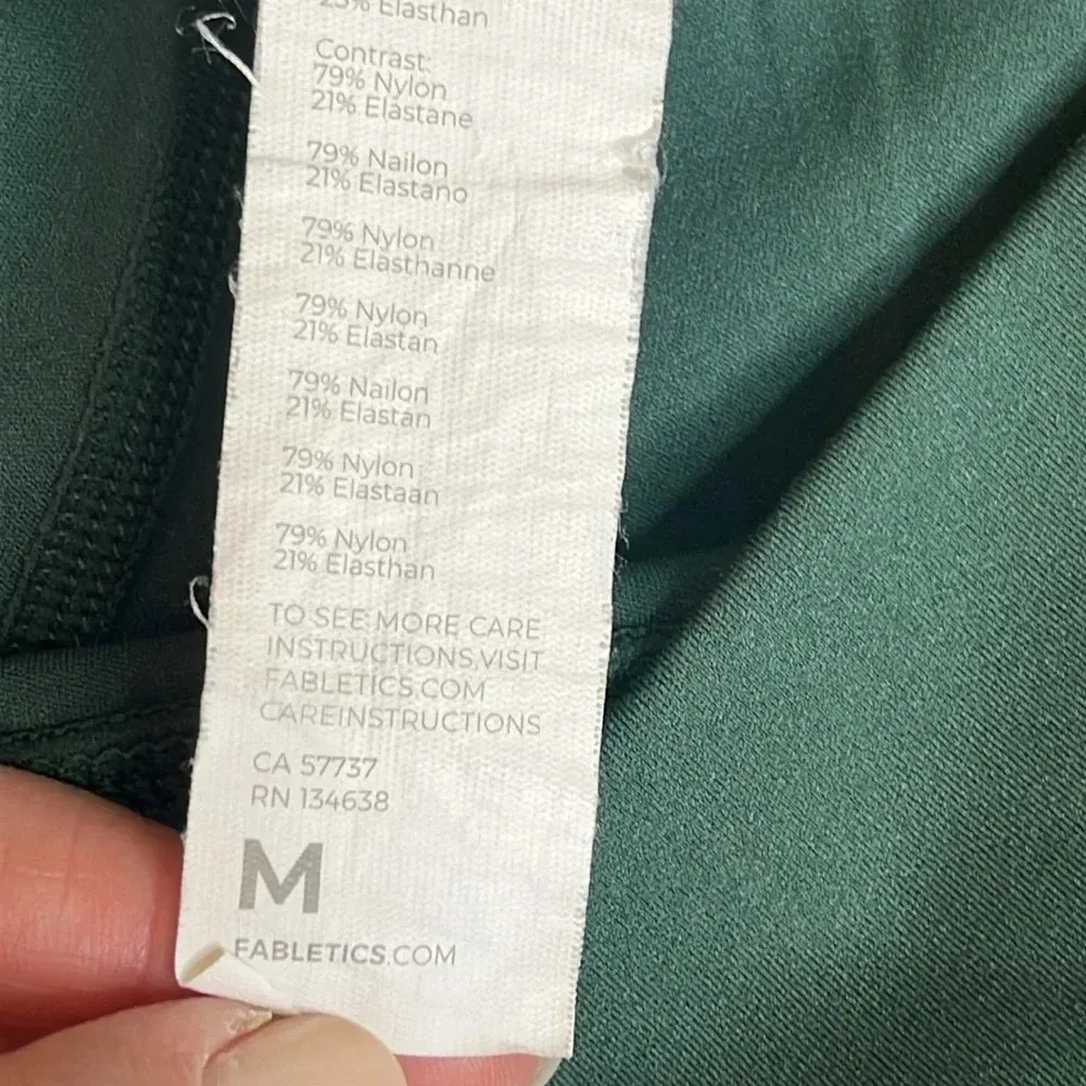 💚 Fabletics Motion 365 Boost PowerHold High-Waisted 7/8 Leggings - Image 6