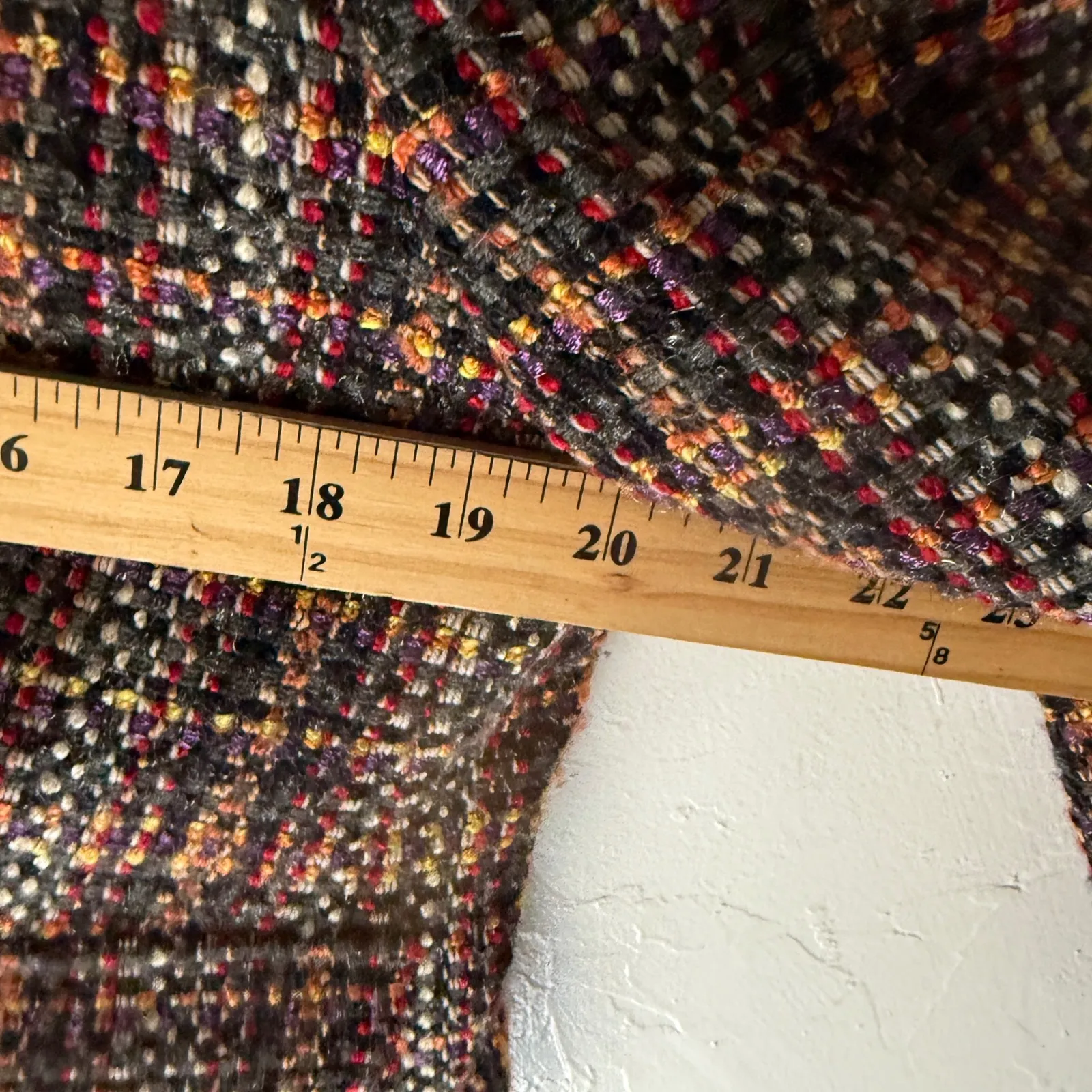 DKNY Donna Karan New York Tweed Blazer Jacket Size 14 Multicolor Career Wear‎ - Image 7