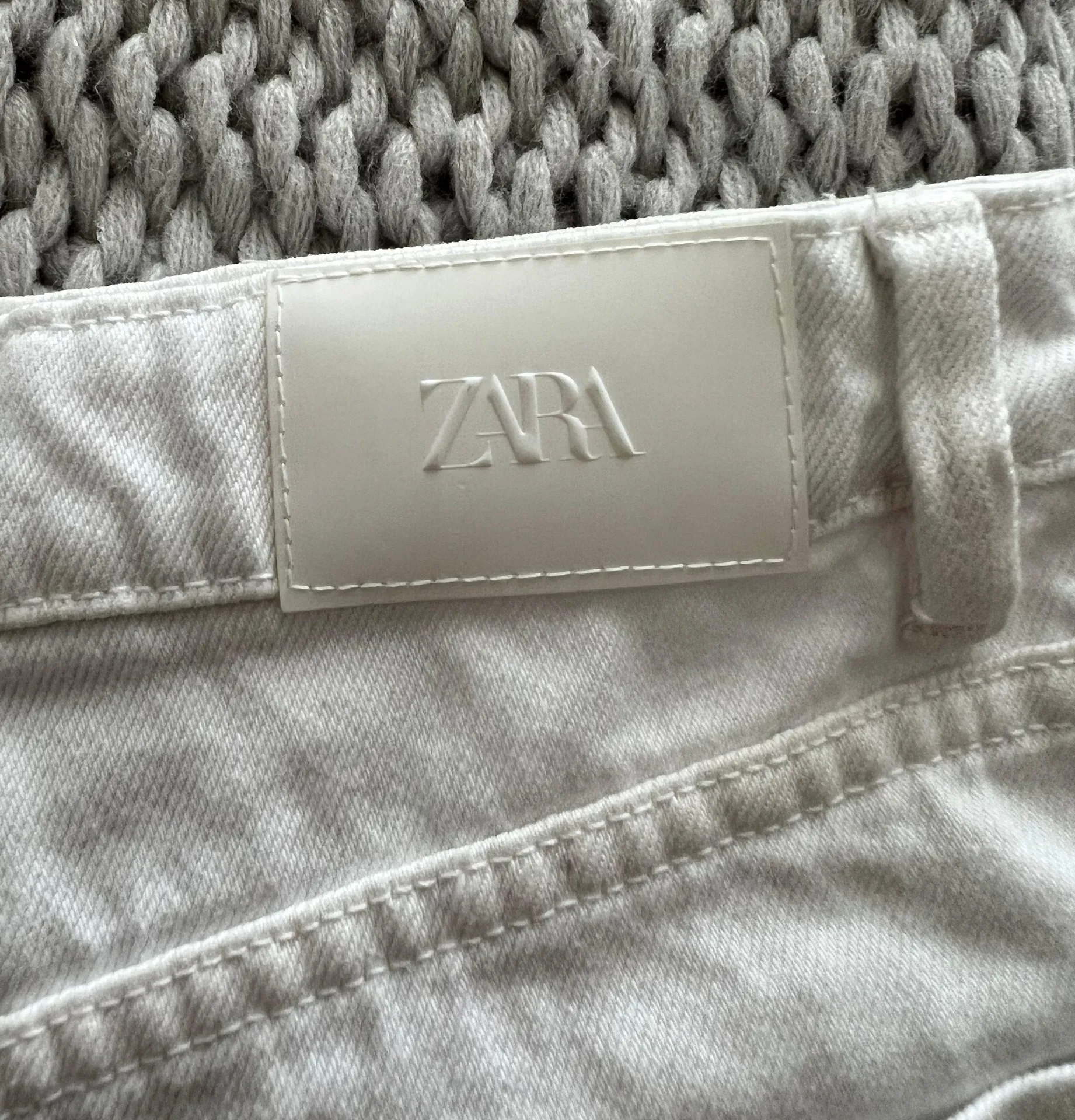 ZARA White Shorts - Image 3