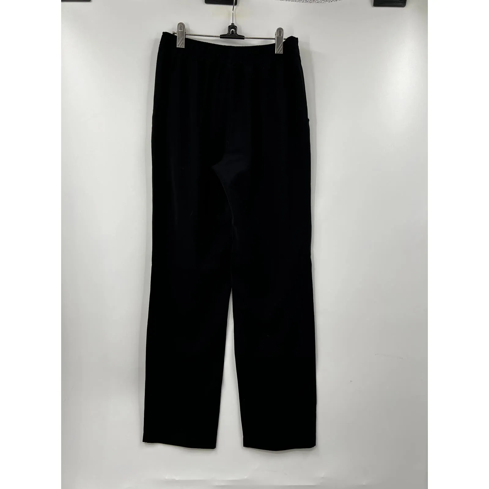 Modern Citizen Finley Pull On Pleated Cropped Trousers in Black Size Small - Image 6