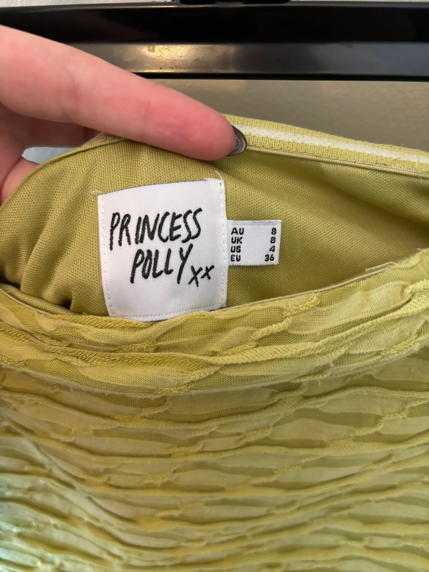 Green Mini Dress - Image 3