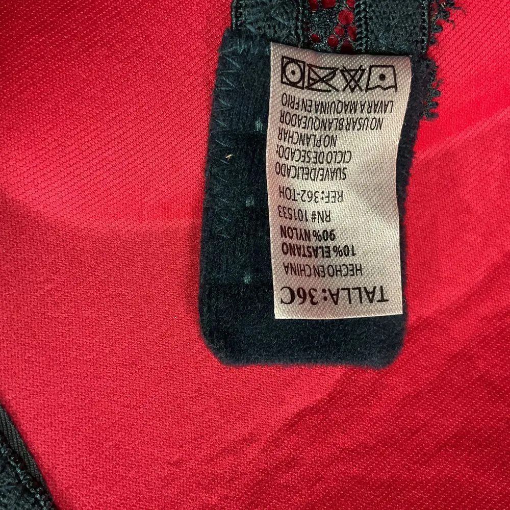 Carrie Amber‎ Intimates Underwire Full Cup Lace T - Image 6