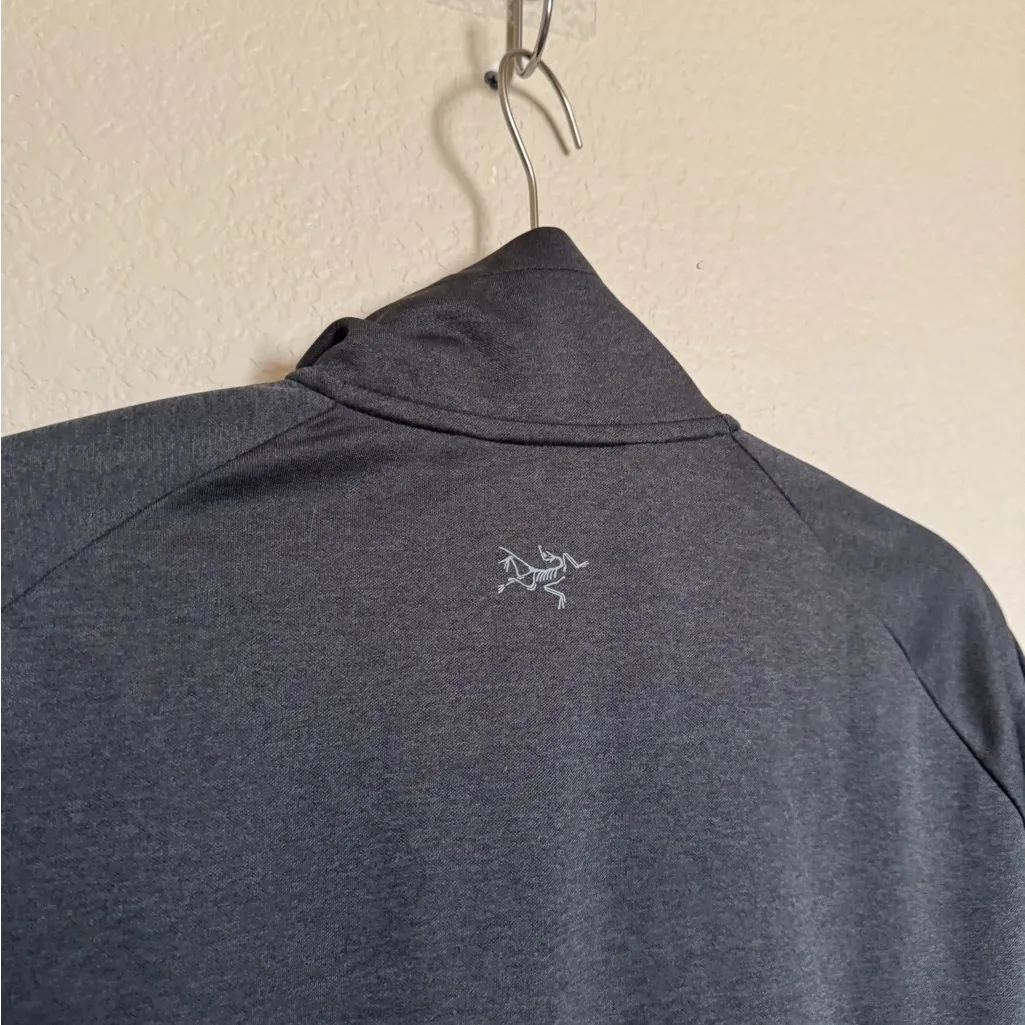 Arc’teryx Ellison Soft Shell Fleece Full Zip Jacket Size Large Womens Grey Gray - Image 7