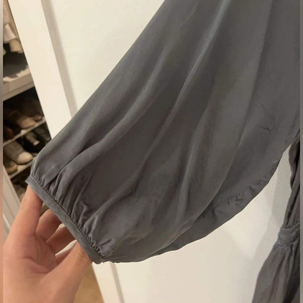 Young Fabulous & Broke Blue Grey Mini Dress - Image 2