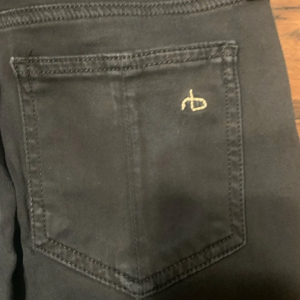 Rag & Bone Black Plush Legging Jeans - Size 26 - Image 12