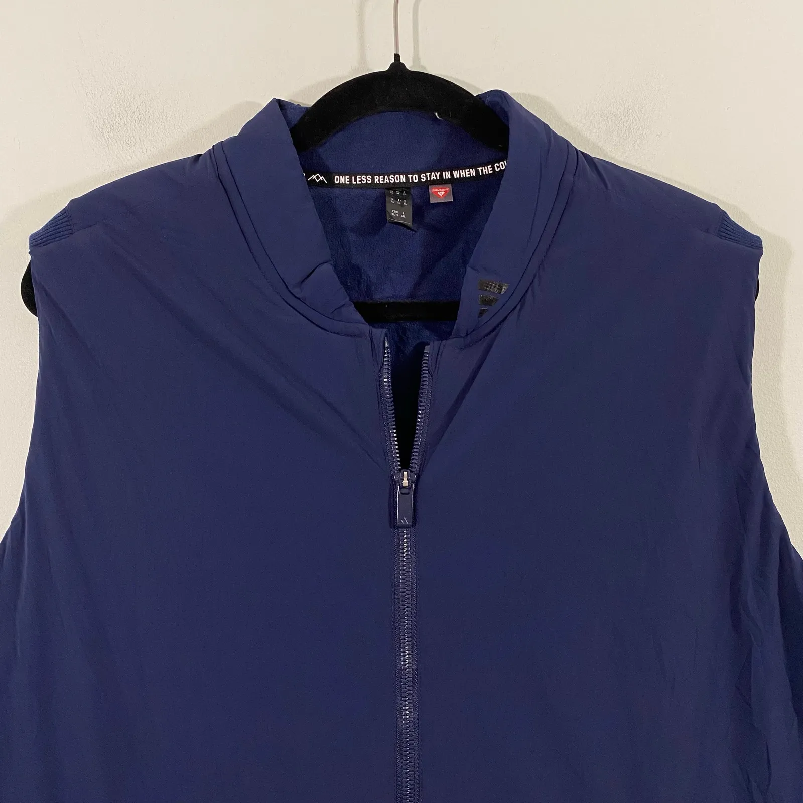 Adidas Men Navy Ultimate 365 Tour Frost Guard Primaloft Padded Vest Size XL - Image 2