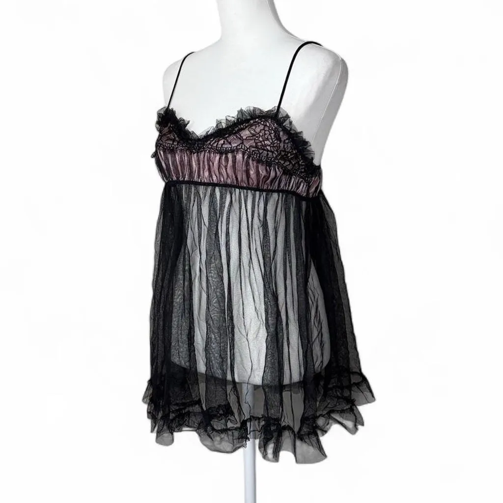 Victoria’s Secret Tulle Babydoll - Image 3