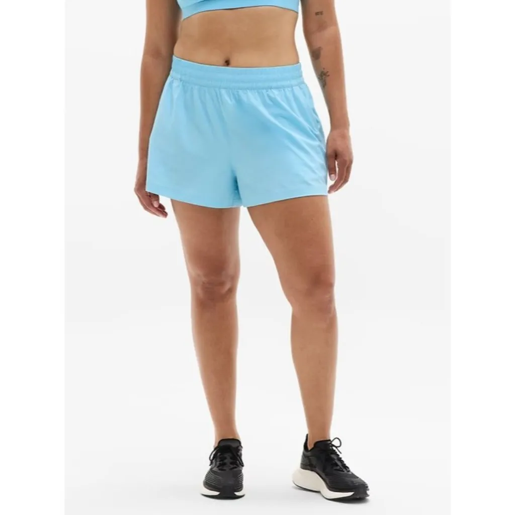 Athleta XS Weekender Run Short Aqua Blue X-Small - Image 3