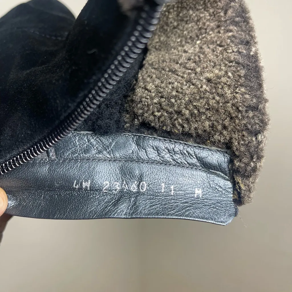 Stuart weitzman black  Suede Wedge Ankle Boots - Image 6