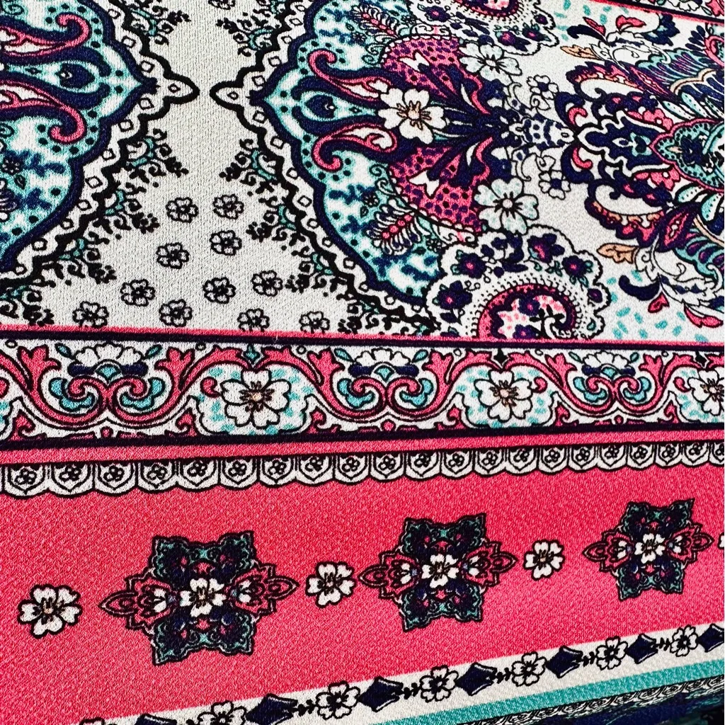 Chico’s  Medallion-Print Tie-Sleeve Dress Floral Paisley Shift - Image 13