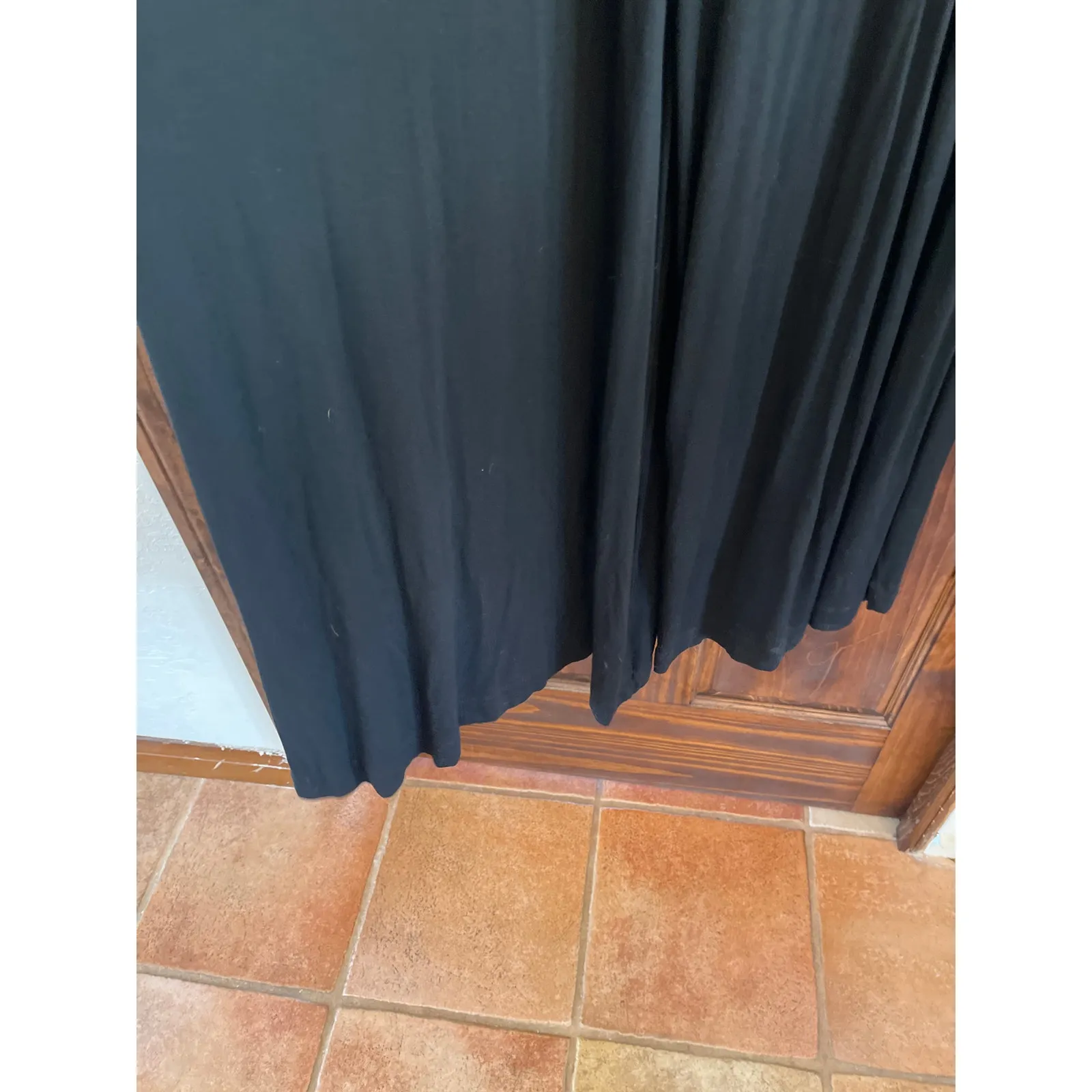 Free People Beach Black Sunday Stroll
Wide Leg One Sleeve Jumpsuit Small - Image 3