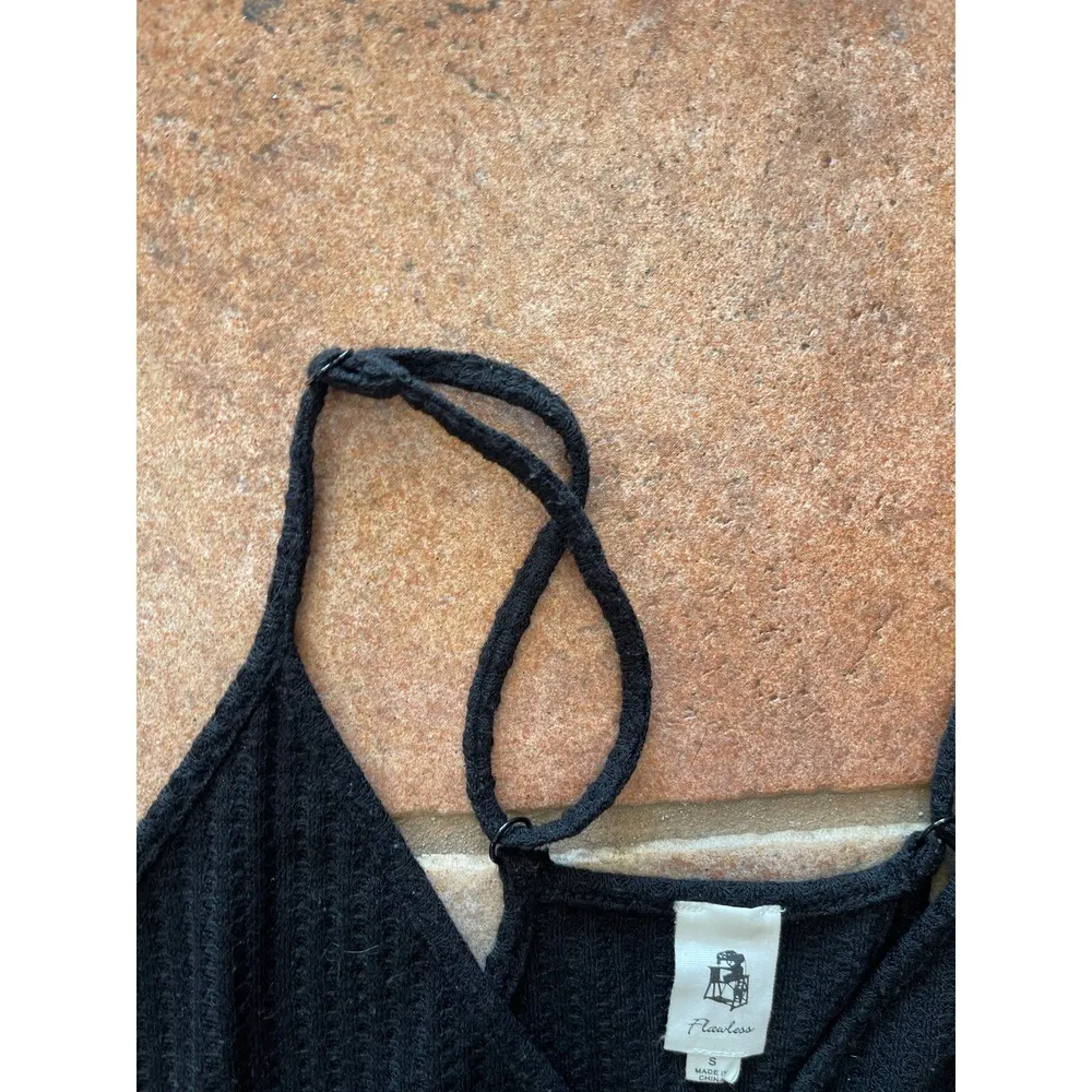 Flawless Harem, waffle knit style, baggy jumpsuit size small - Image 5