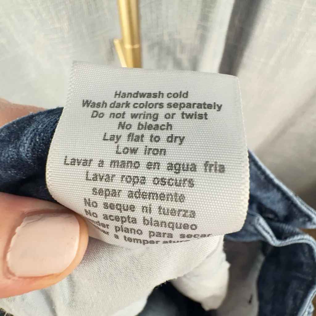 JUDY BLUE Jeans Women 11/30 Relaxed Fit High Rise Cropped Raw Hem Style: JB88191 - Image 13