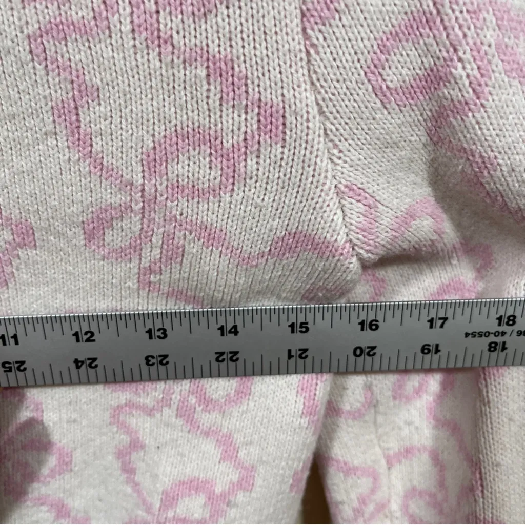loveshackfancy Veronika Cardigan Bon Bon Pink Bon Bon Pink size XS wool - Image 9