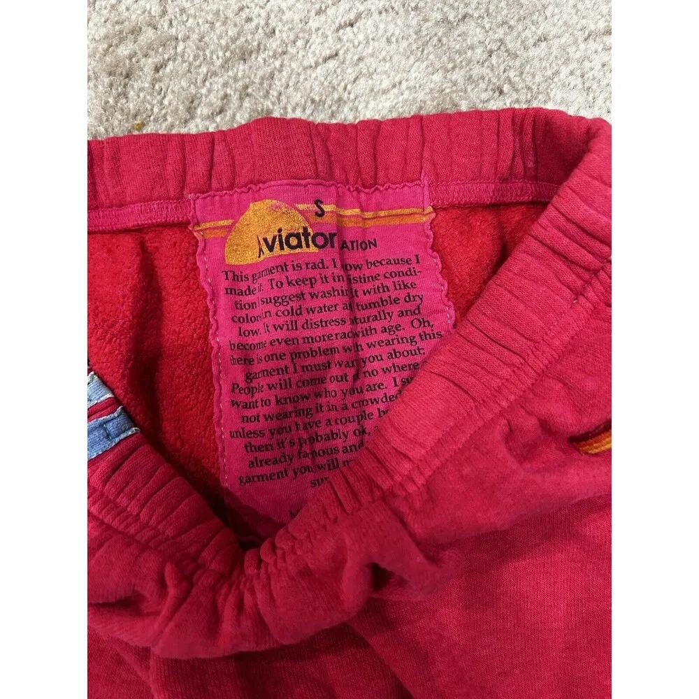 Aviator Nation  Blaze Sweatpants Womens Small Rare Jogger Cozy Loungewear - Image 3