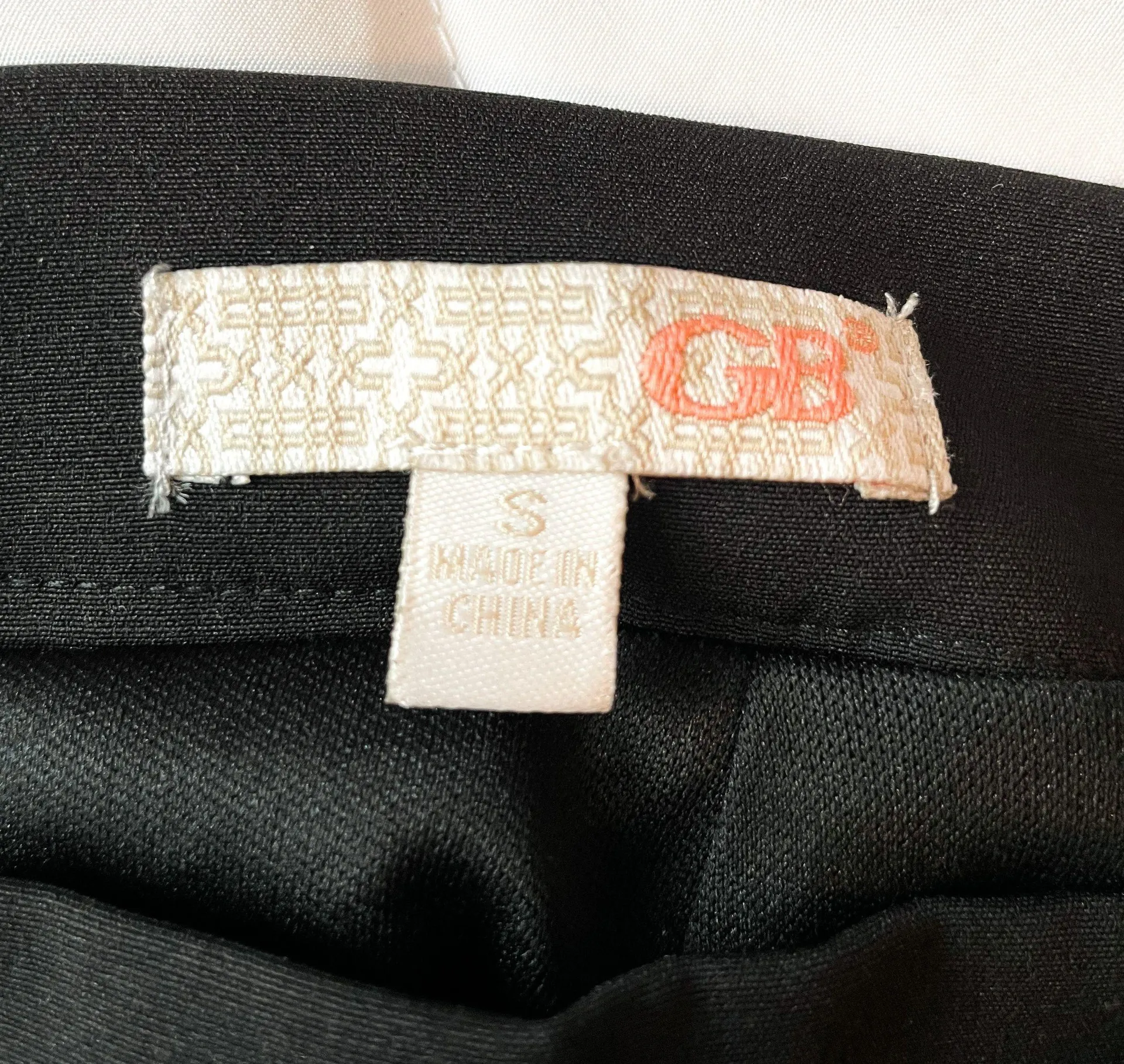 GB Black Pleated Skirt - Image 3