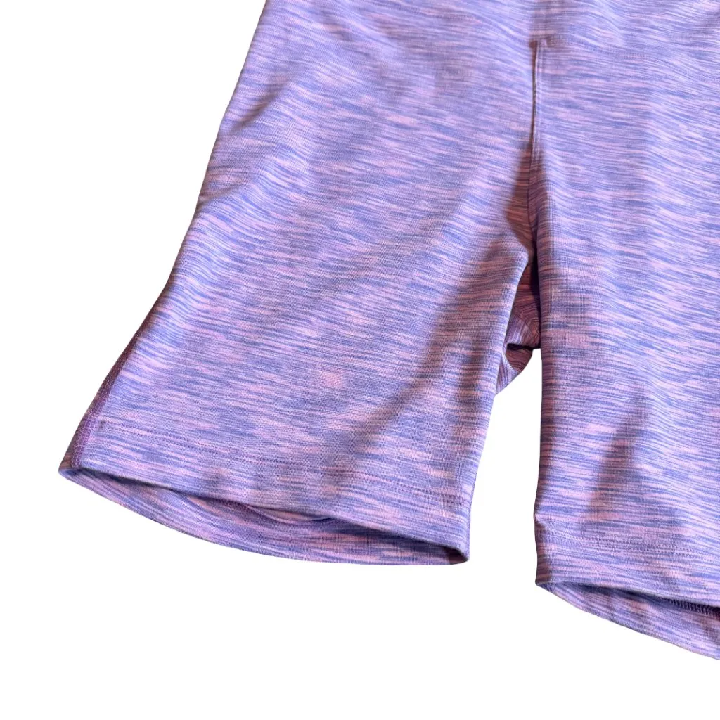 Outdoor Voices Purple Pink High Waisted Shorts Leggings Workout Size Medium - Image 3