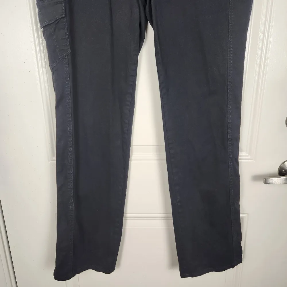 Gloria Vanderbilt Womens Jeans Black Khaki Nicolette Size 12 - Image 3