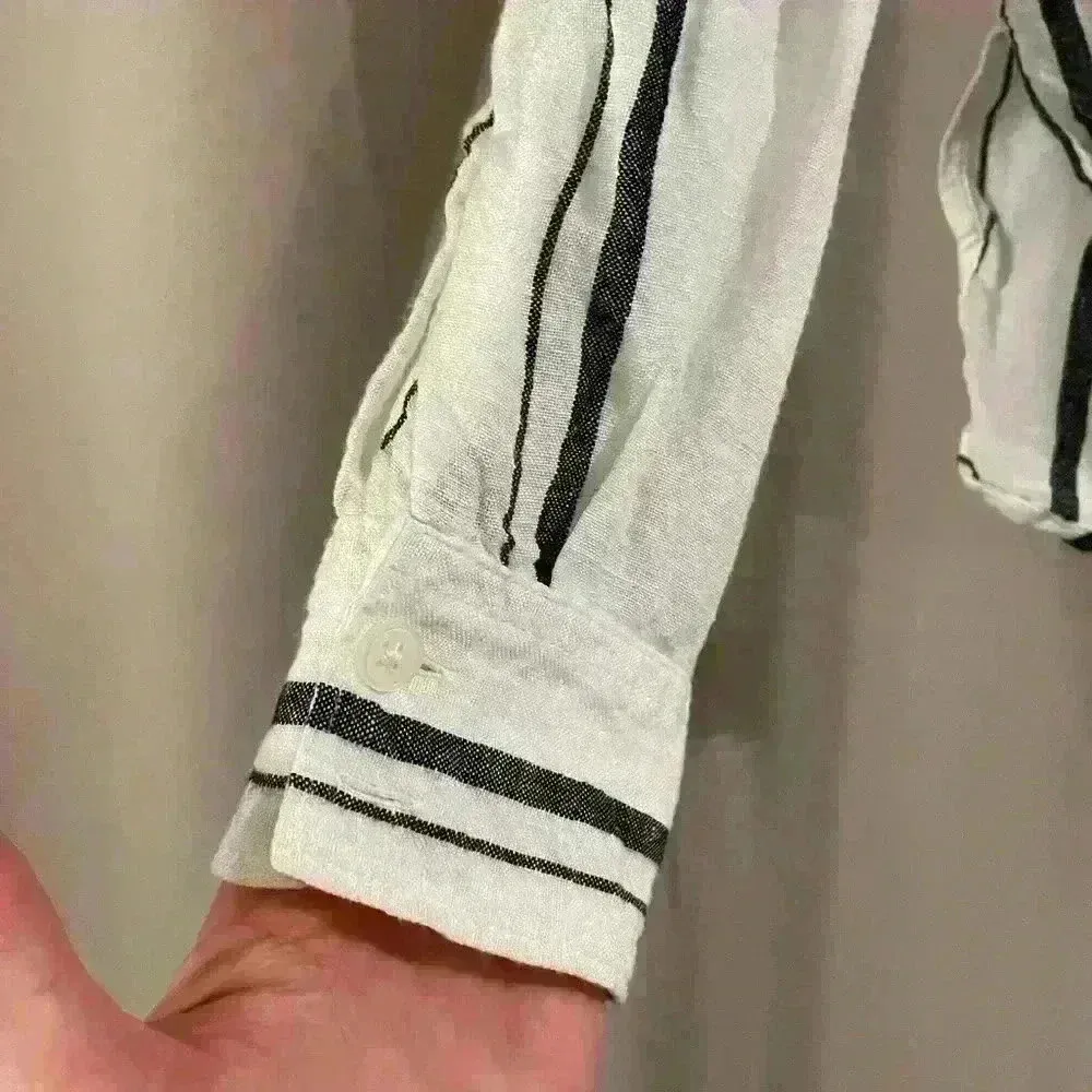 Harper Women’s White  Button Up Top - Image 3