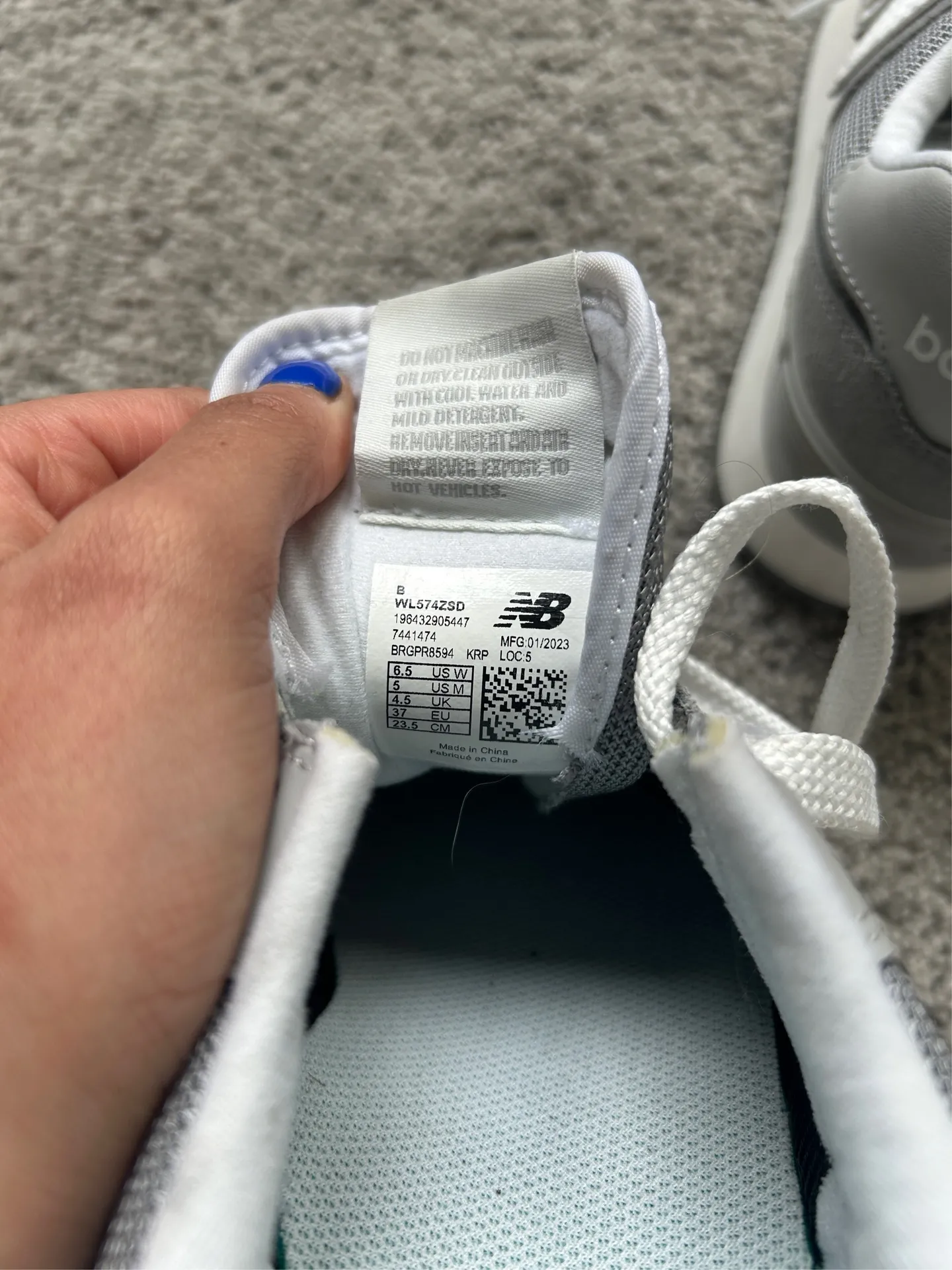 New Balance 574 Sneakers Grey - Image 3