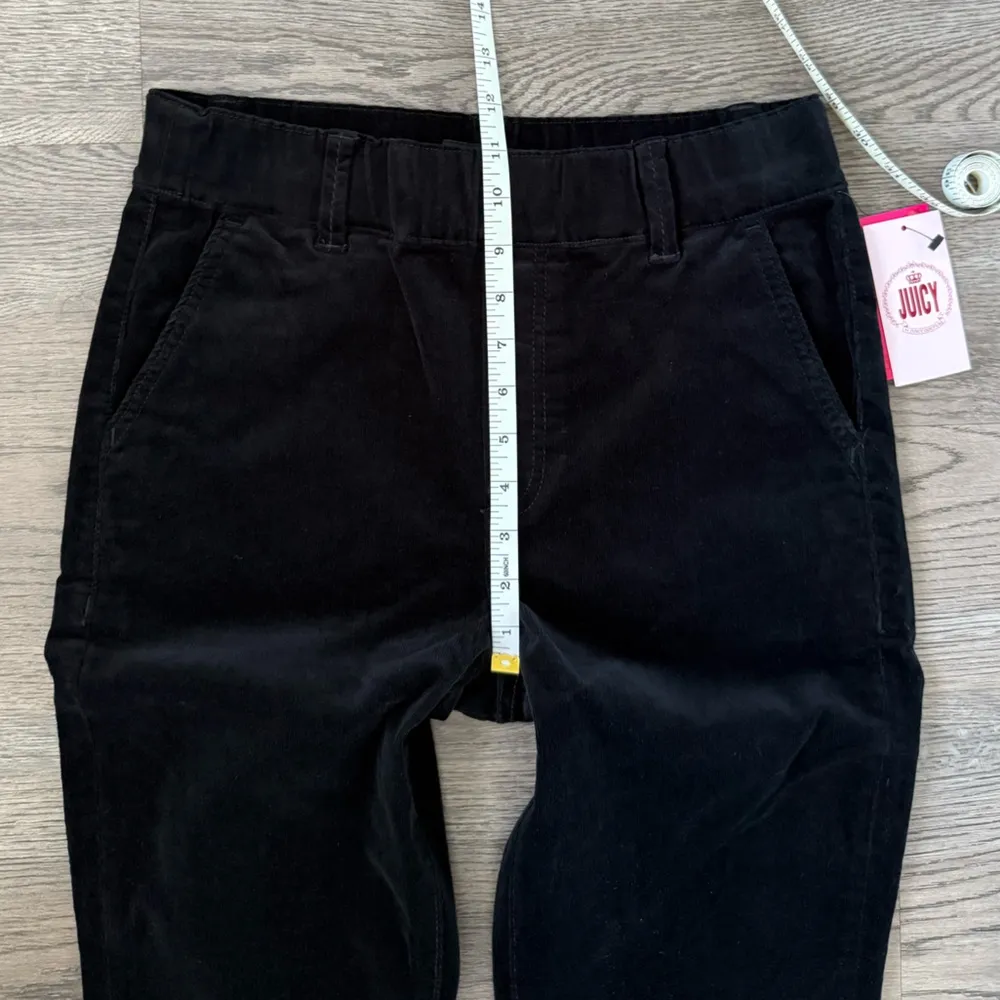 Juicy Couture California Skinny‎ Pull-On Corduroy Pants - Size 8 - Black - NWT - Image 8