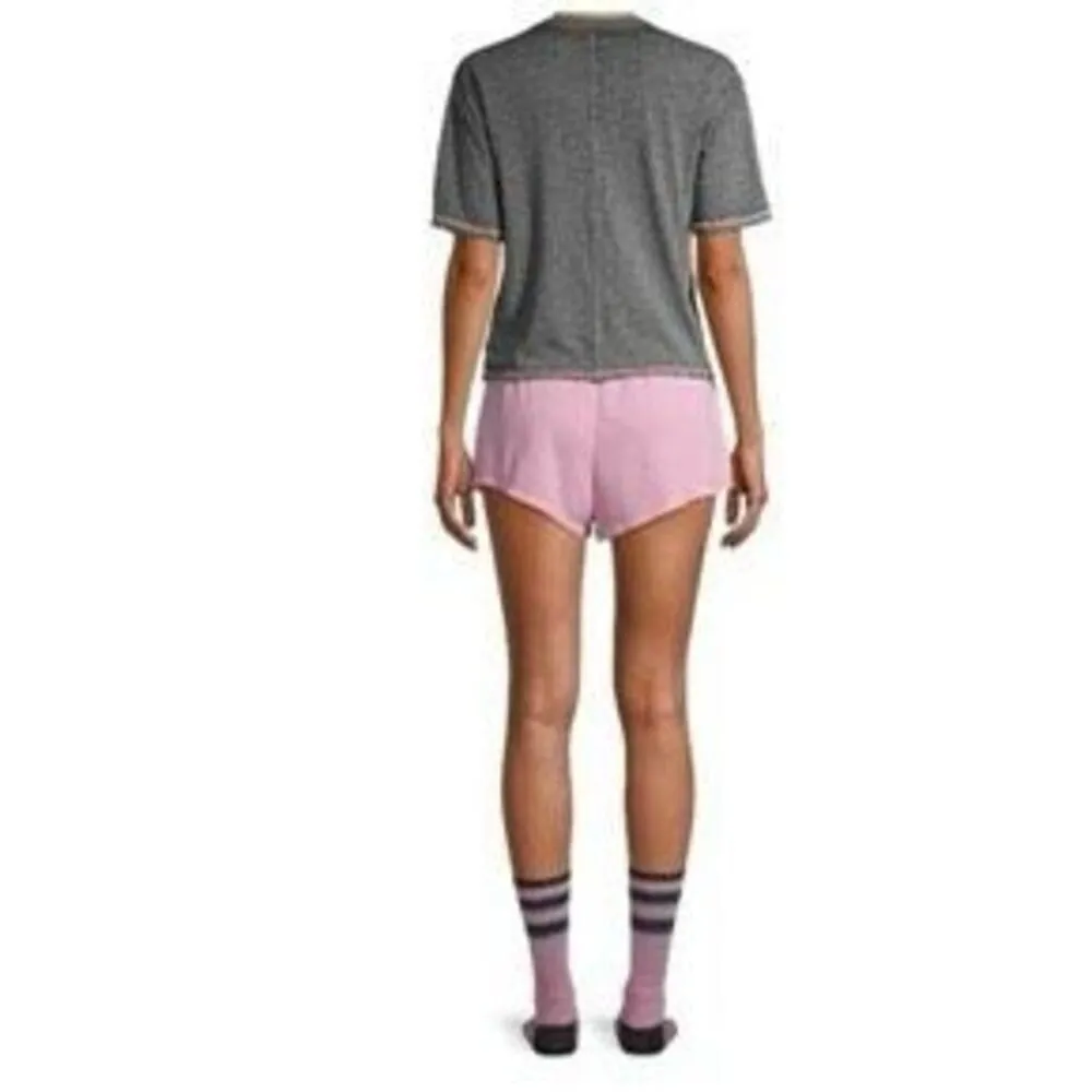 ✨Friends Warner Bros Womens Licensed Pajama Top Sz 3X✨ Gray - Image 3