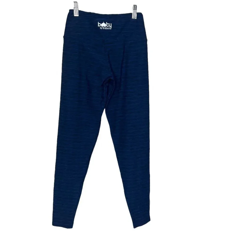 Booty by Brabants Blue Spacedye Marled Leggings One‎ Size - Image 5