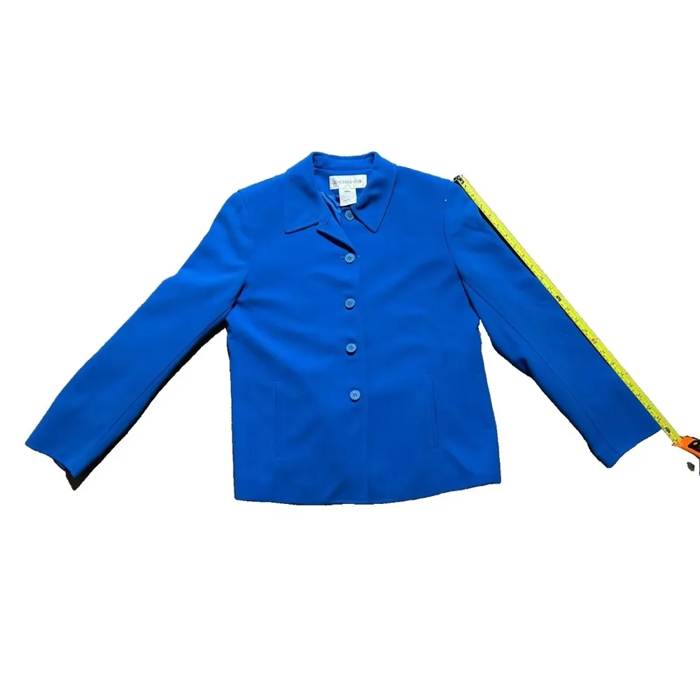 Jones New York Women’s Formal Jacket Blue‎ size 6 - Image 6